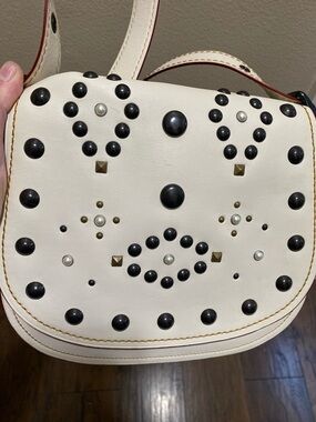 Coach Saddle 23 Crossbody Bag with Western Rivets Premium 1941 Collection
